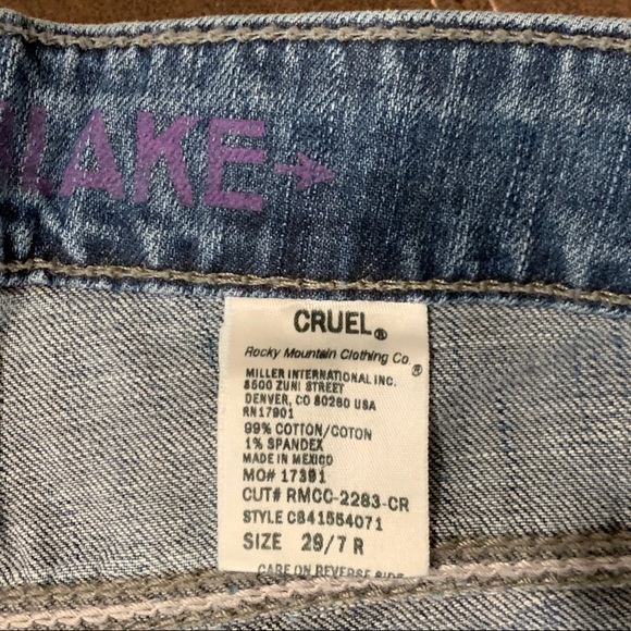 Cruel Girl Jeans Size 29/7 - Picture 6 of 6